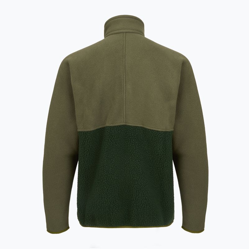 Pánská trekkingová mikina Patagonia Retro Pile 1 / 2 Snap P / O old growth green 2