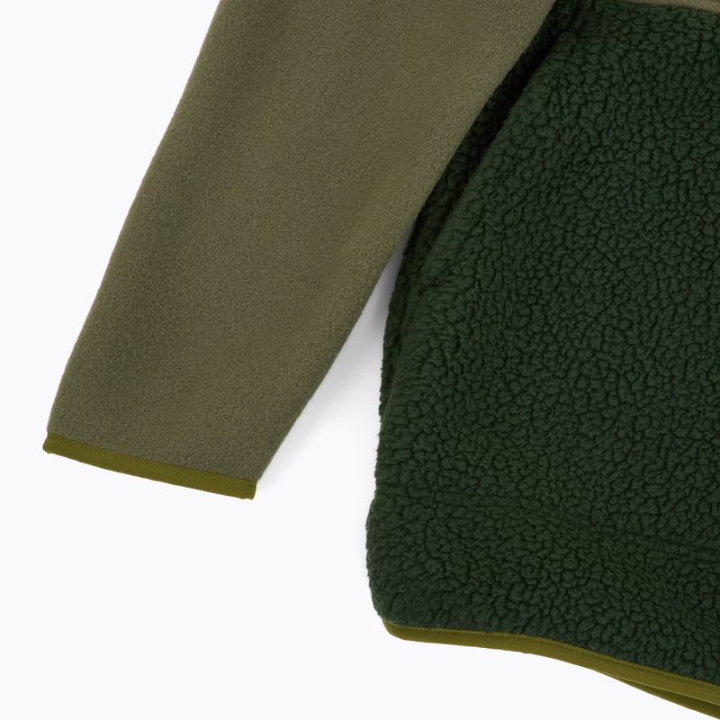 Pánská trekkingová mikina Patagonia Retro Pile 1 / 2 Snap P / O old growth green 4