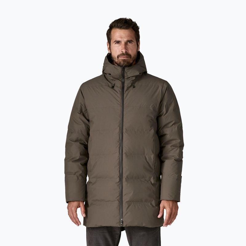 Pánský péřový kabát Patagonia Jackson Glacier Parka otter brown