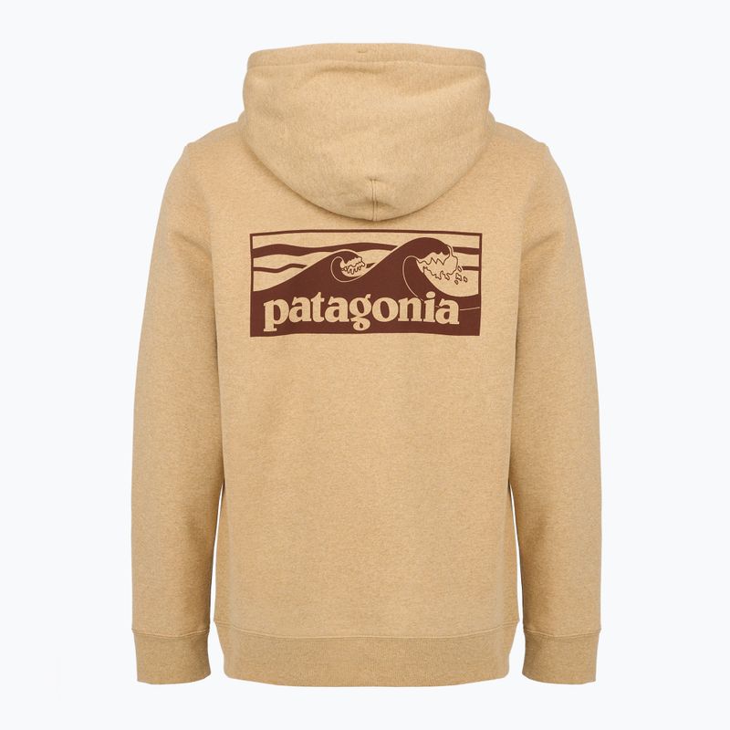 Pánská mikina Patagonia Boardshort Logo Uprisal Hoody talon gold 2