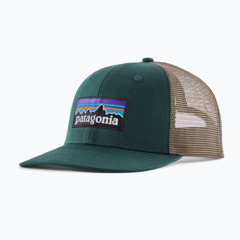 Kšiltovka Patagonia P-6 Logo Trucker cascade green
