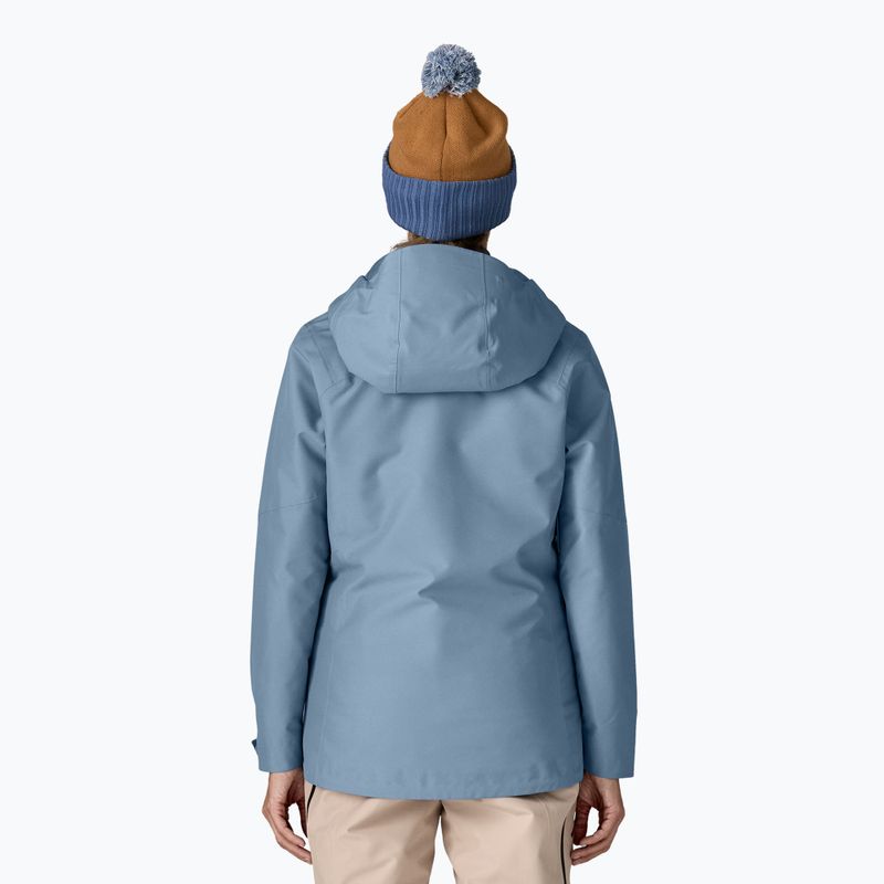Dámská nepromokavá bunda Patagonia Insulated Powder Town barnacle blue 2