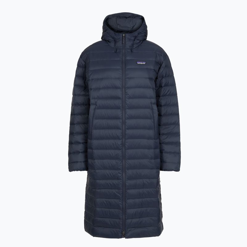 Dámský péřový kabát Patagonia Recycled Down Sweater Parka sunken blue 2