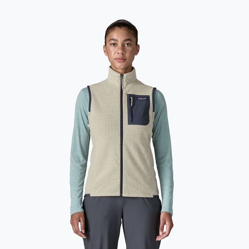 Dámská vesta Patagonia R1 Air wool white
