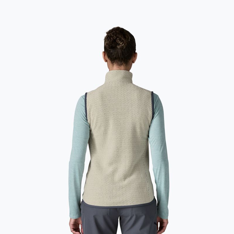 Dámská vesta Patagonia R1 Air wool white 3