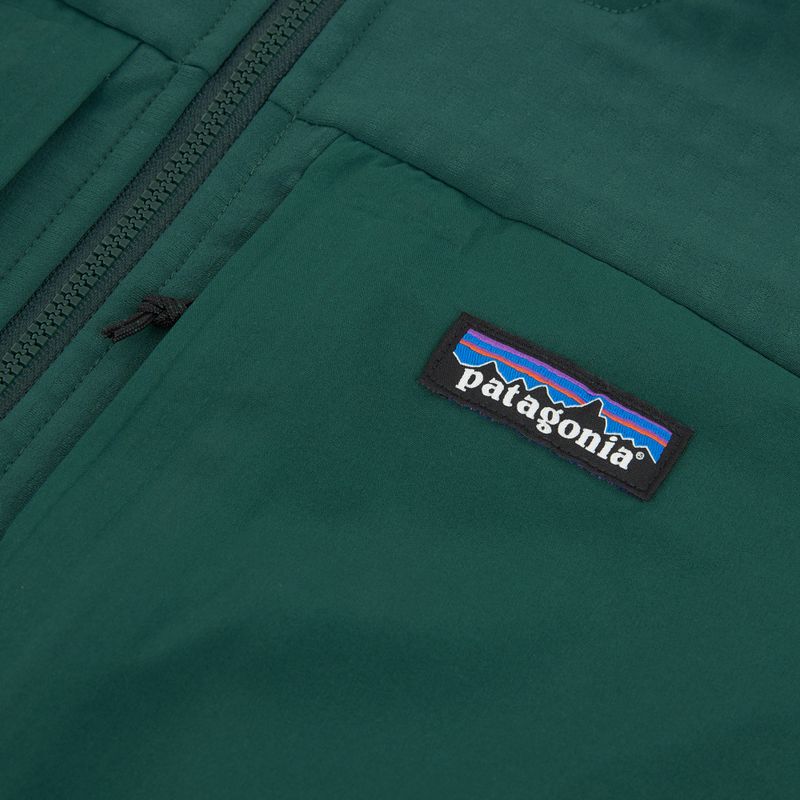 Pánská softshellová bunda Patagonia R2 TechFace Hoody cascade green 3