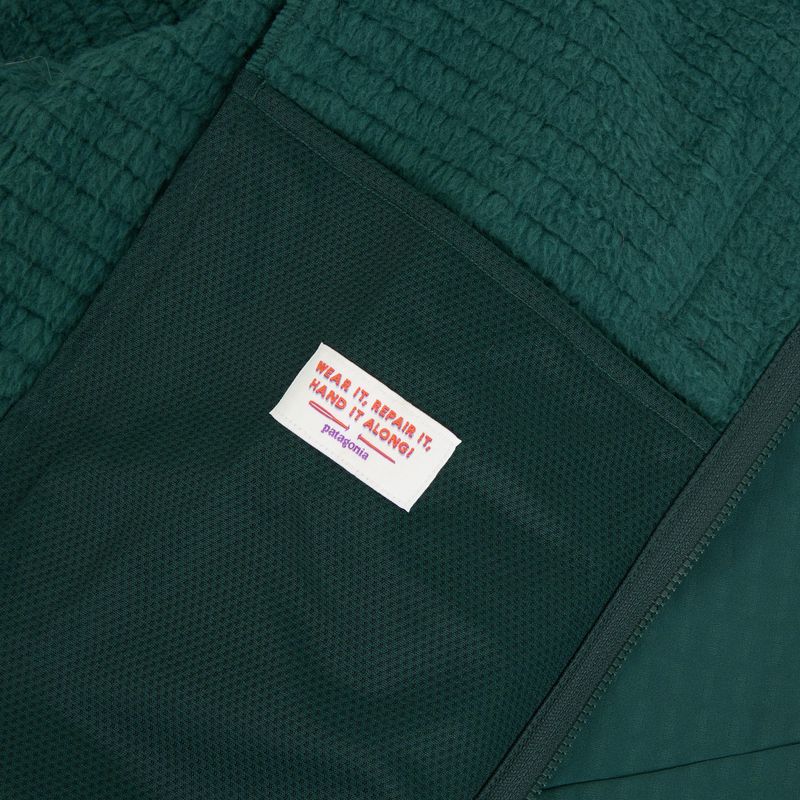 Pánská softshellová bunda Patagonia R2 TechFace Hoody cascade green 5