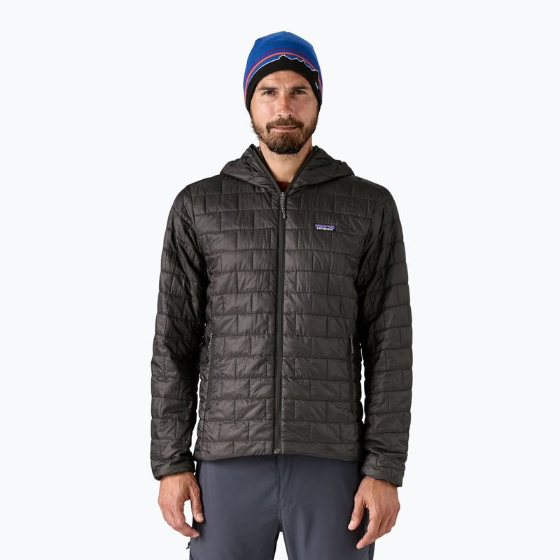 Pánská péřová bunda Patagonia Nano Puff Hoody black