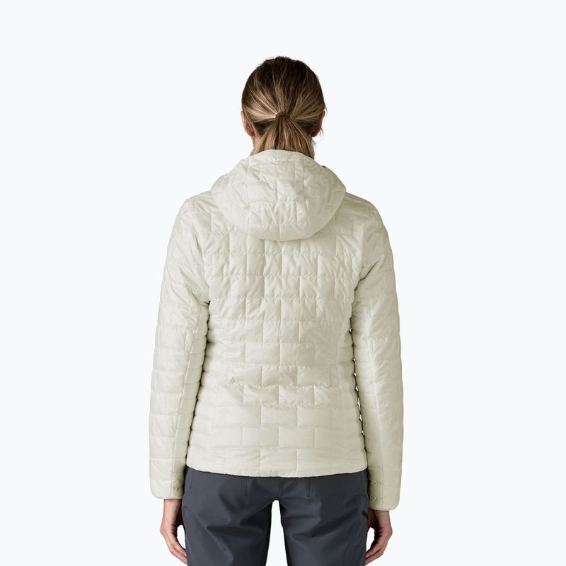 Dámská péřová bunda Patagonia Nano Puff Hoody birch white 3