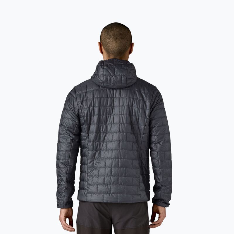 Pánská péřová bunda Patagonia Nano Puff Hoody smolder blue 3