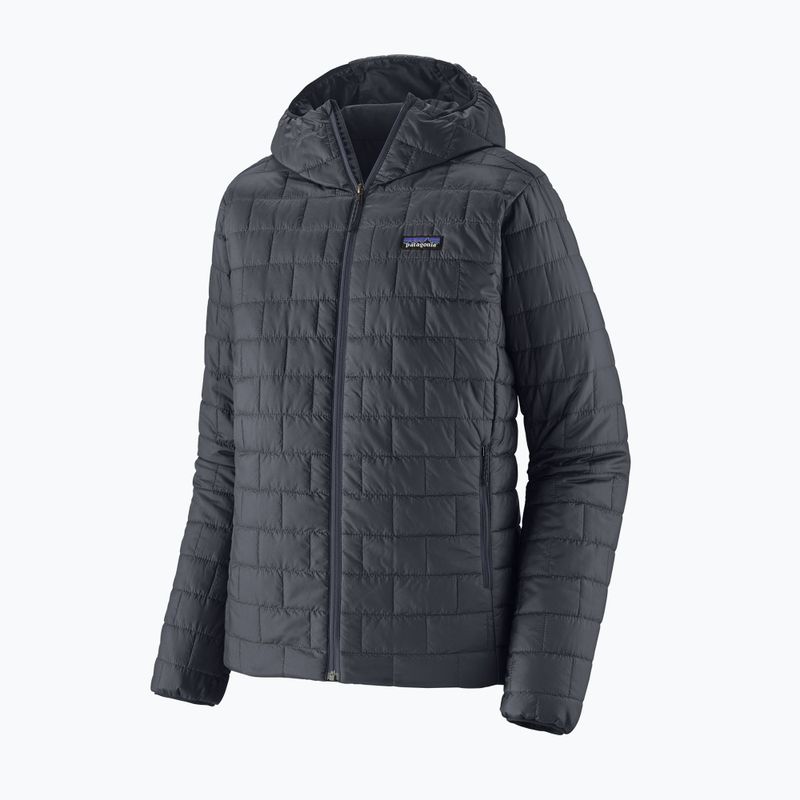Pánská péřová bunda Patagonia Nano Puff Hoody smolder blue 10
