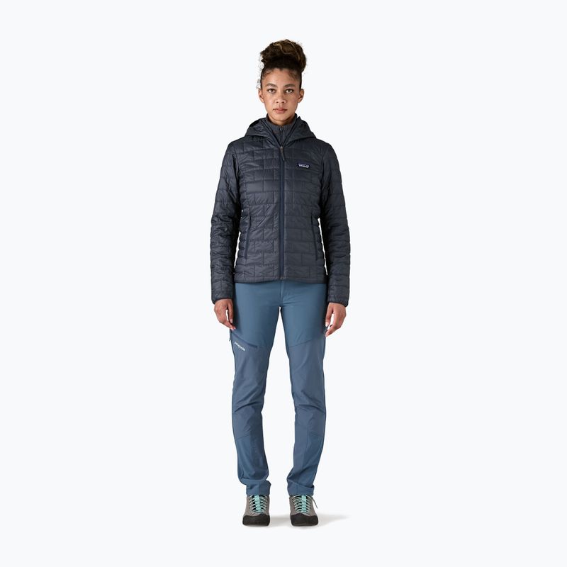 Dámská zateplená bunda Patagonia Nano Puff Hoody smolder blue 2