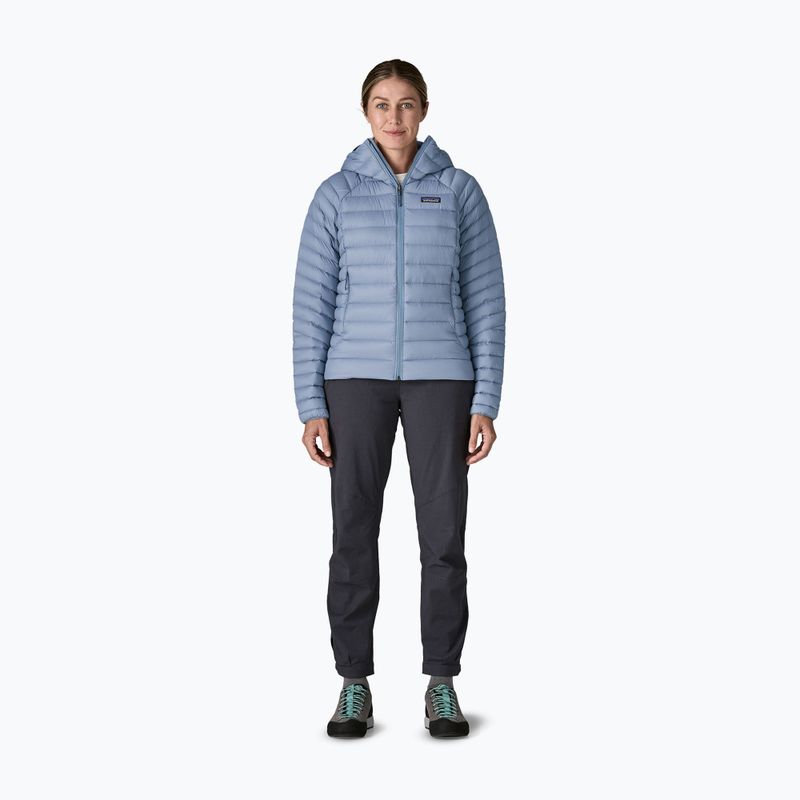 Dámská péřová bunda Patagonia Down Sweater Hoody barnacle blue 2