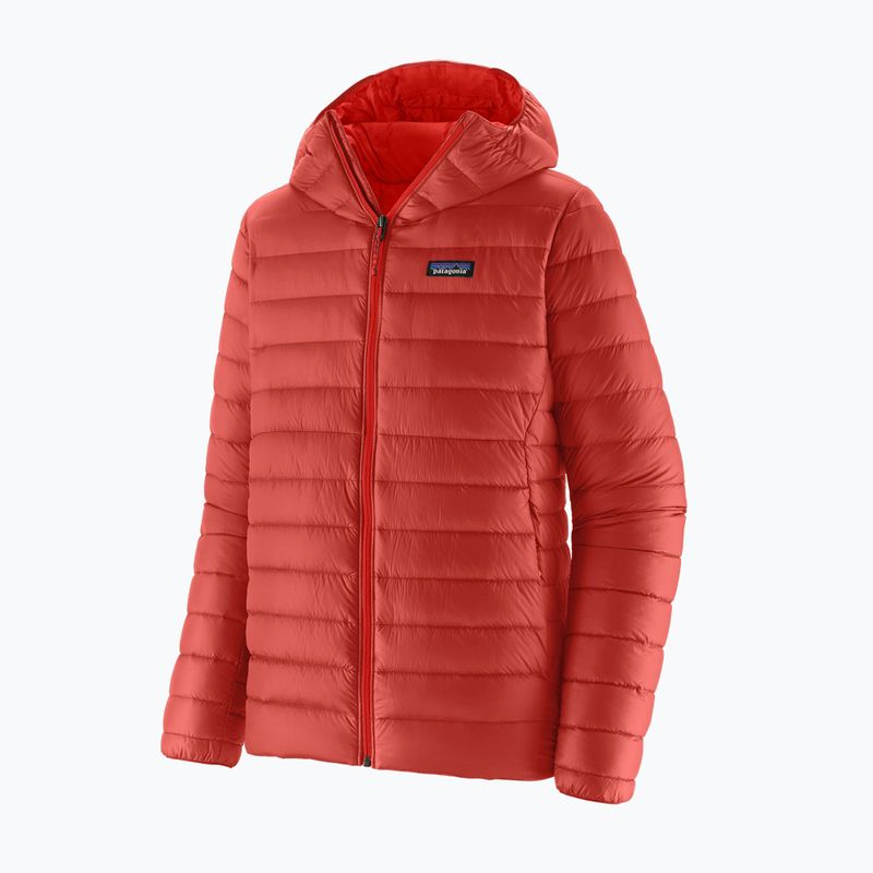 Pánská péřová bunda Patagonia Down Sweater Hoody amanita red 5
