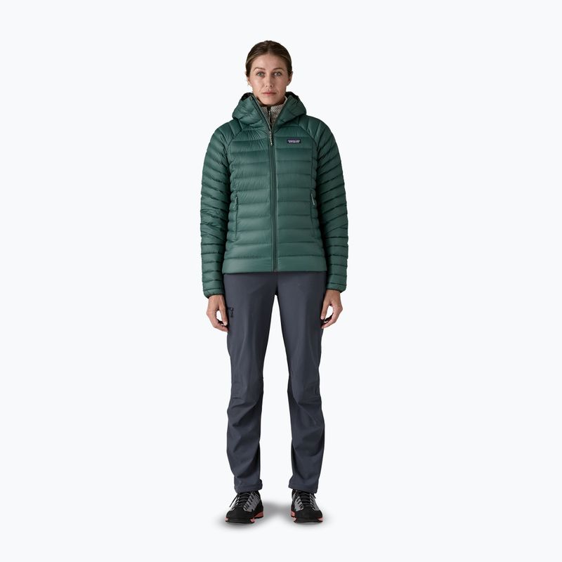 Dámská péřová bunda Patagonia Down Sweater Hoody cascade green 2