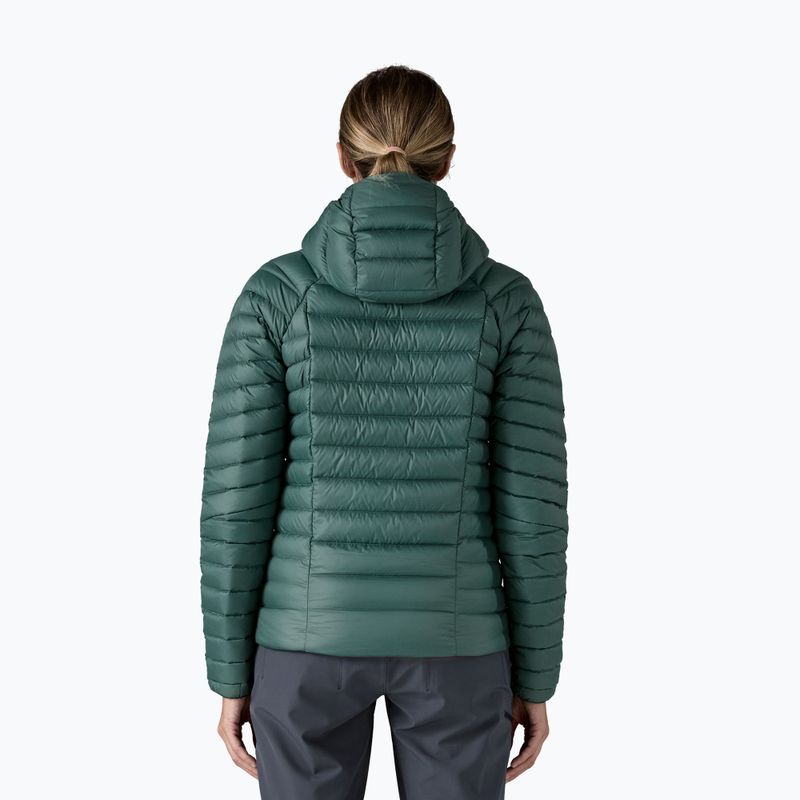 Dámská péřová bunda Patagonia Down Sweater Hoody cascade green 3