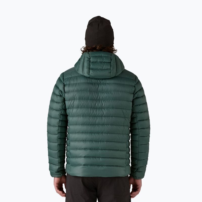 Pánská péřová bunda Patagonia Down Sweater Hoody cascade green 3