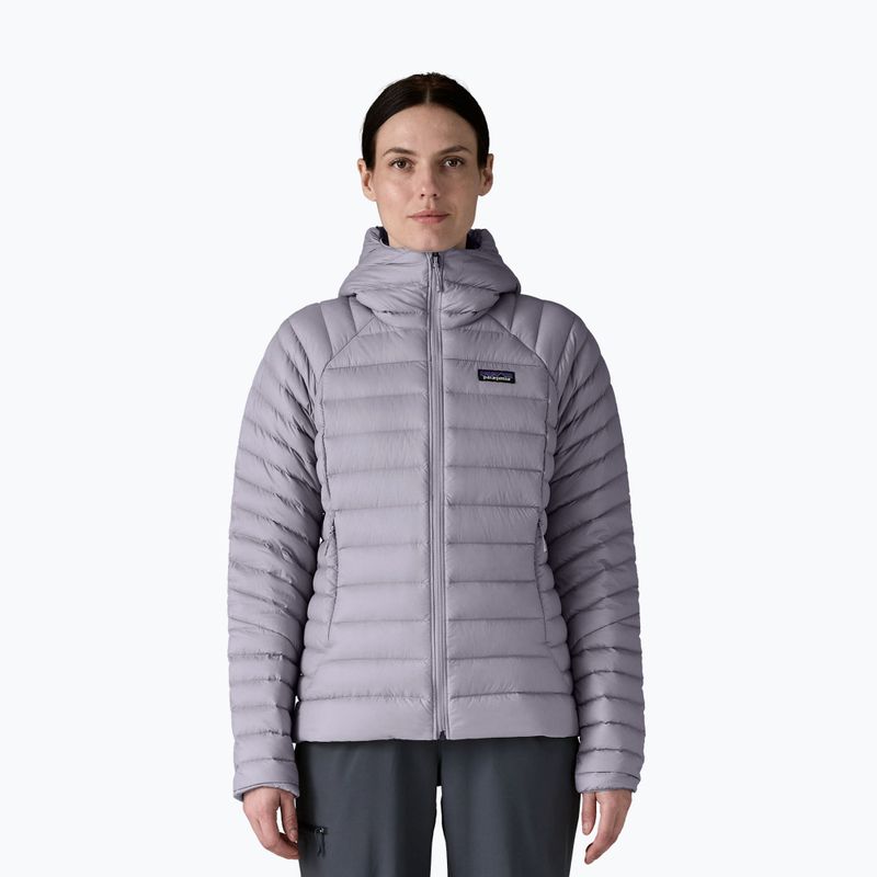 Dámská péřová bunda Patagonia Down Sweater Hoody permafrost purple