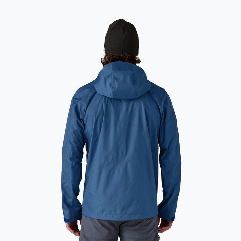 Pánská nepromokavá bunda Patagonia Torrentshell 3L Rain clement blue 2