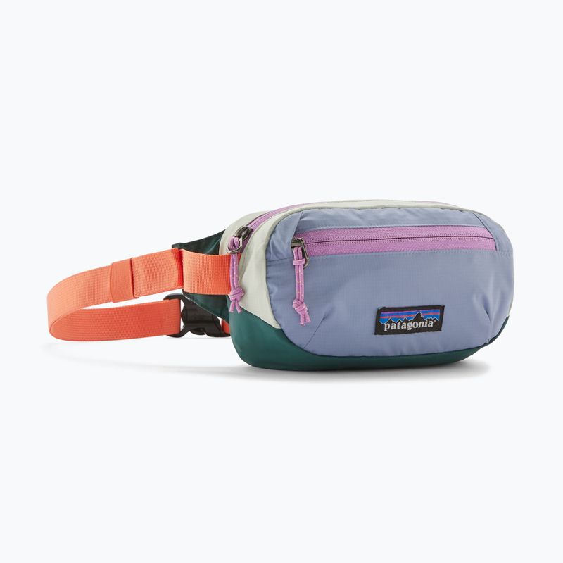 Ledvinka Patagonia Terravia Mini Hip patchwork / barnacle blue