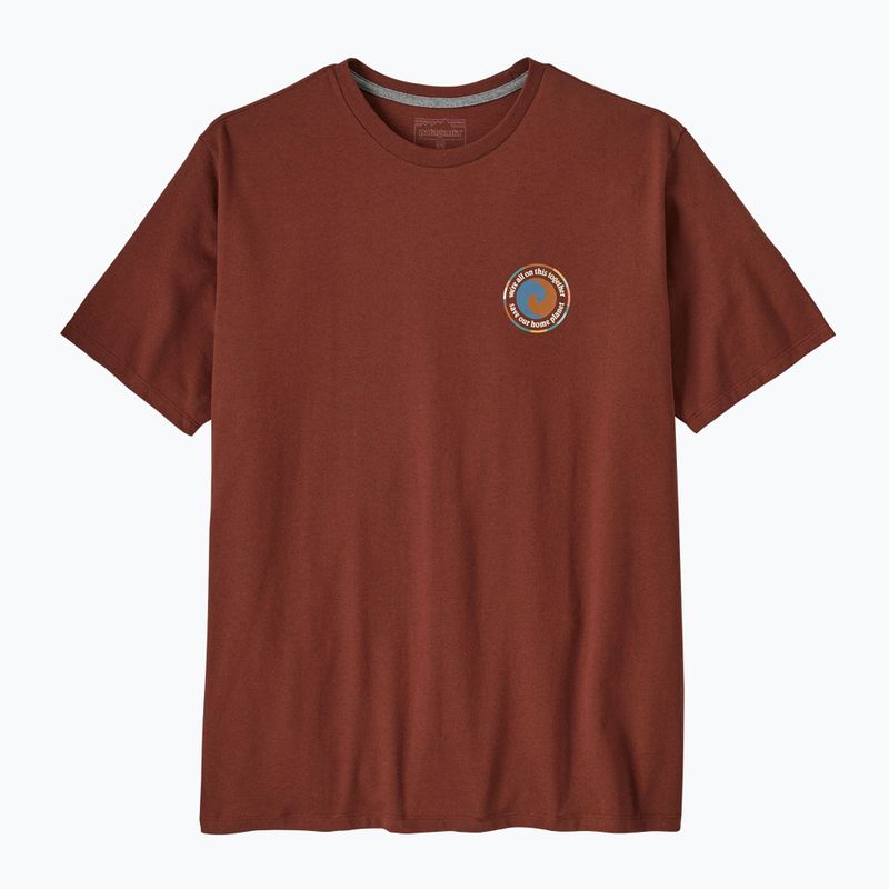 Pánské tričko Patagonia Unity Fitz Responsibili dried vanilla