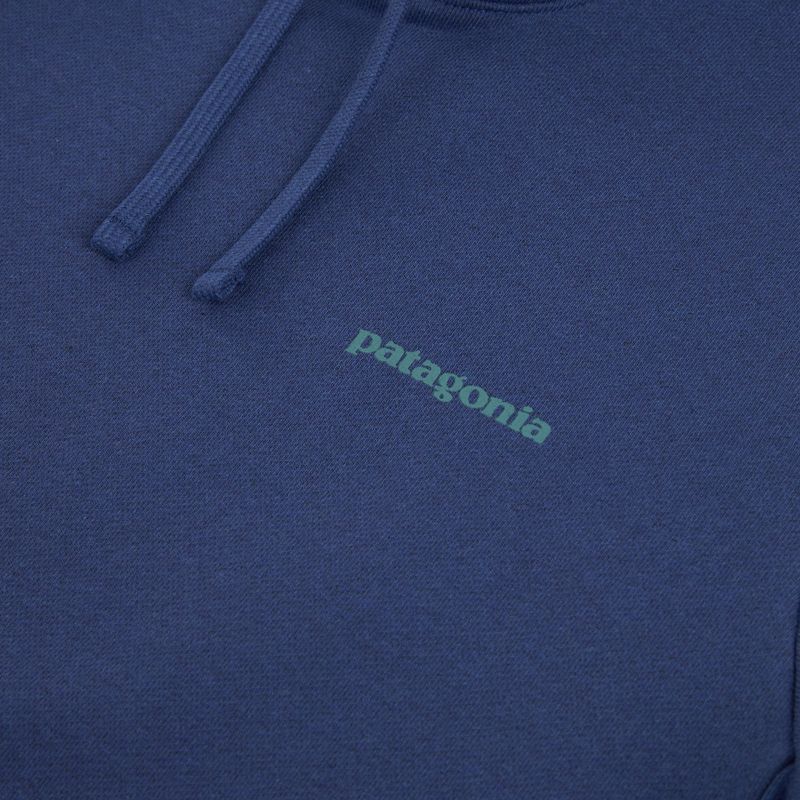 Pánská mikina Patagonia Boardshort Logo Uprisal Hoody clement blue 3