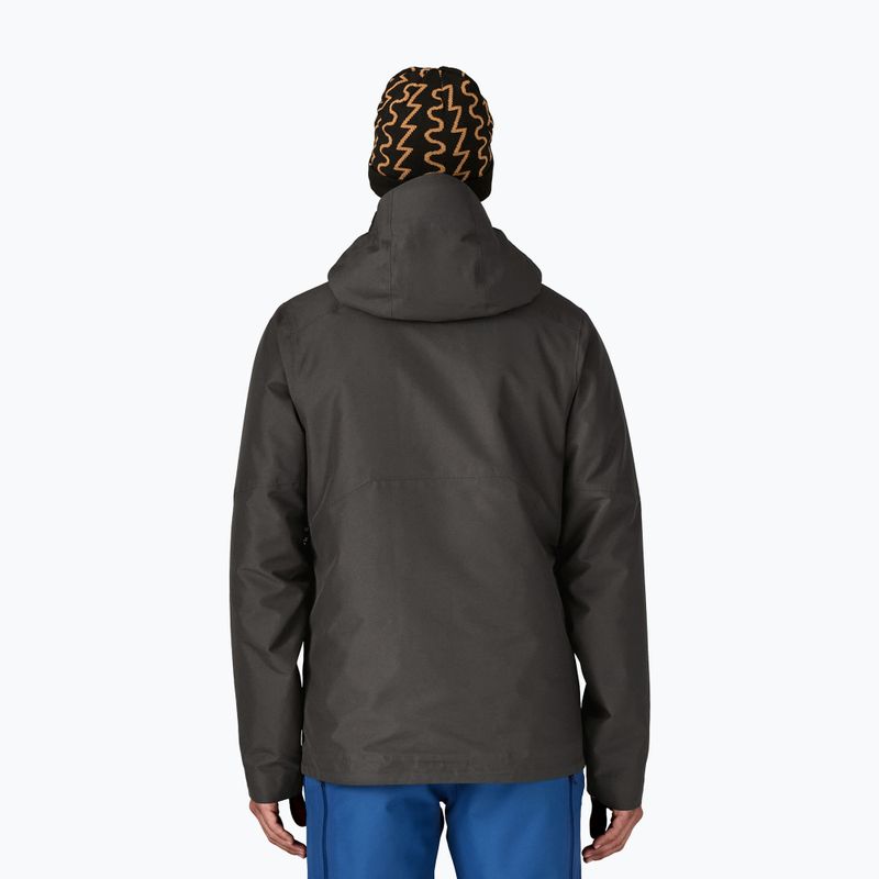 Pánská lyžařská bunda Patagonia Insulated Powder Town black 2