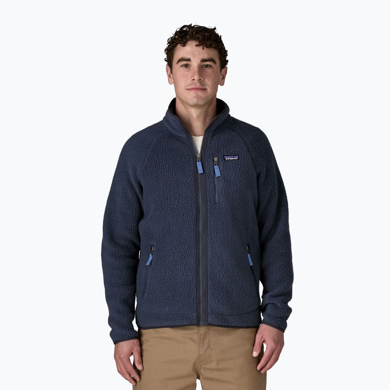 Pánská trekkingová mikina Patagonia Retro Pile new navy w/sunken blue