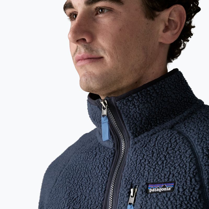 Pánská trekkingová mikina Patagonia Retro Pile new navy w/sunken blue 5
