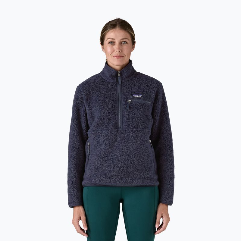 Dámská fleecová mikina Patagonia Retro Pile Marsupial sunken blue