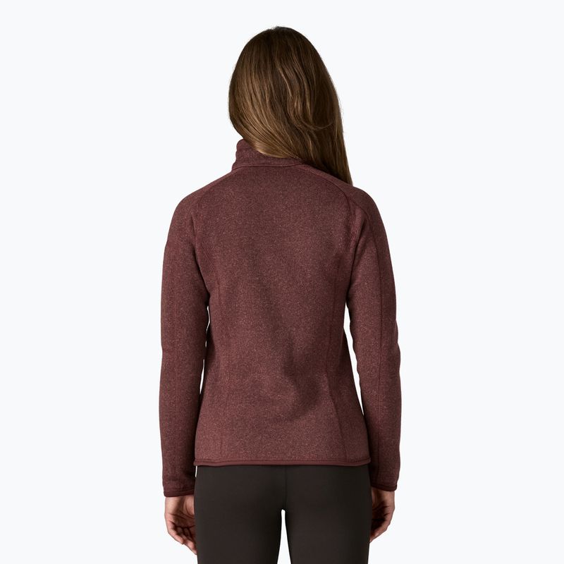 Dámská trekkingová mikina Patagonia Better Sweater Fleece dark ruby 2