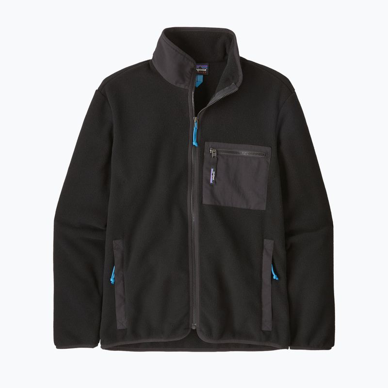 Pánská fleecová mikina Patagonia Synch black solid