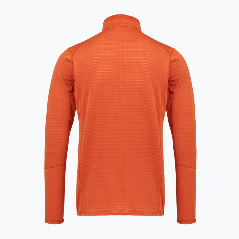 Pánská fleecová mikina Patagonia R1 Hybrid coal orange 2