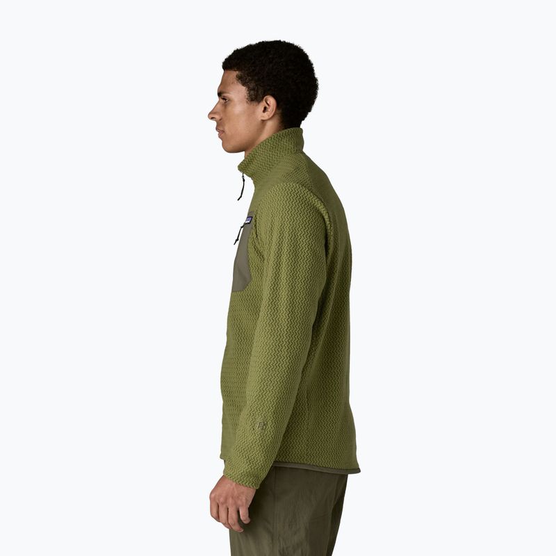 Pánská trekingová mikina Patagonia R1 Air caper green 4