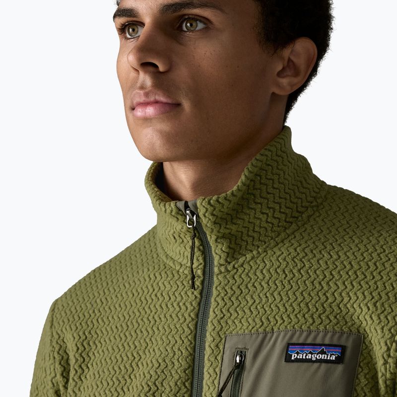 Pánská trekingová mikina Patagonia R1 Air caper green 5