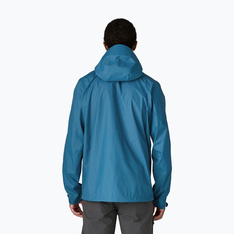 Pánská nepromokavá bunda Patagonia Torrentshell 3L Rain aquatic blue 3
