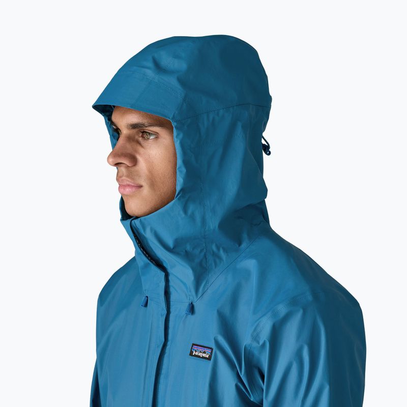 Pánská nepromokavá bunda Patagonia Torrentshell 3L Rain aquatic blue 7