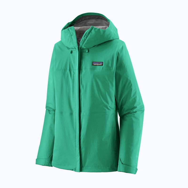 Dámská nepromokavá bunda Patagonia Torrentshell 3L Rain aqua stone 7