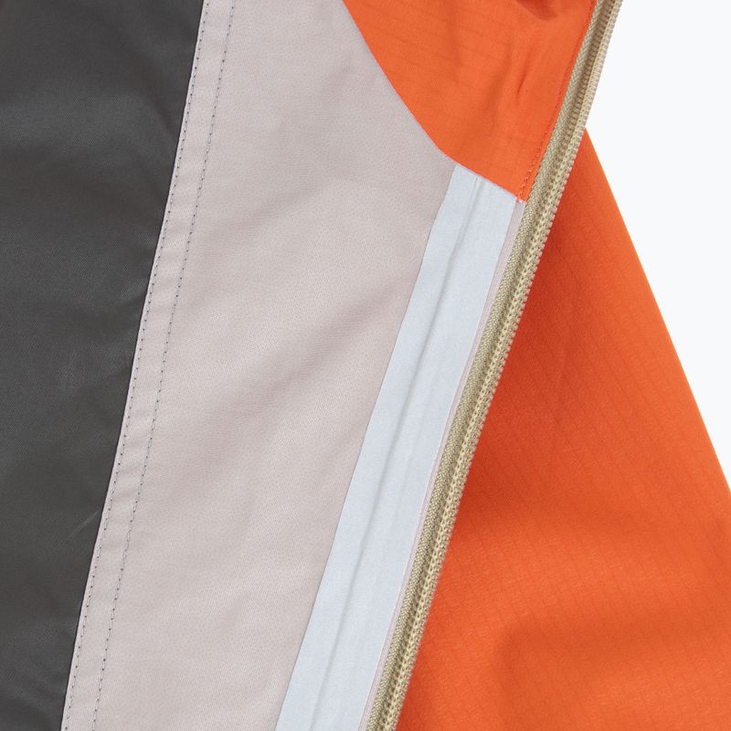 Pánská nepromokavá bunda Patagonia Granite Crest Rain coal orange 5
