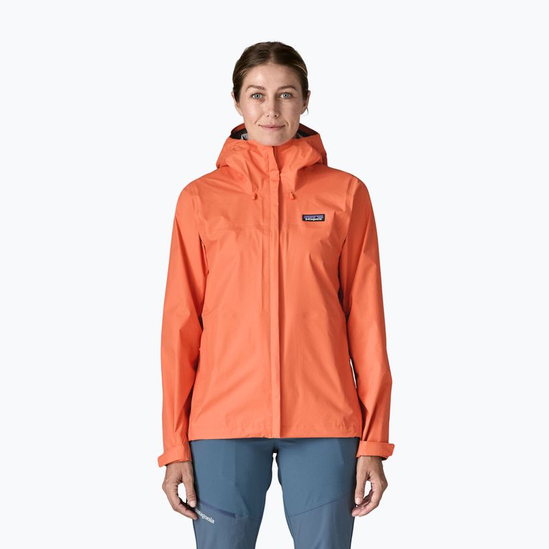 Dámská nepromokavá bunda Patagonia Torrentshell 3L Rain peach sorbet