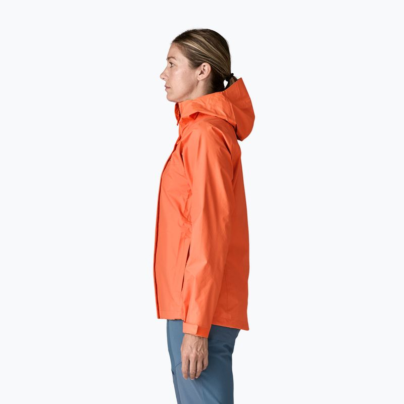 Dámská nepromokavá bunda Patagonia Torrentshell 3L Rain peach sorbet 4