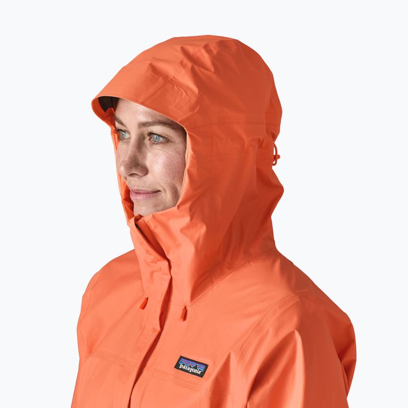 Dámská nepromokavá bunda Patagonia Torrentshell 3L Rain peach sorbet 5