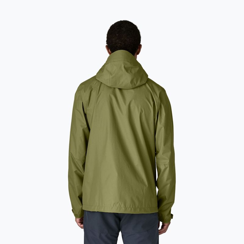 Pánská nepromokavá bunda Patagonia Torrentshell 3L Rain caper green 3