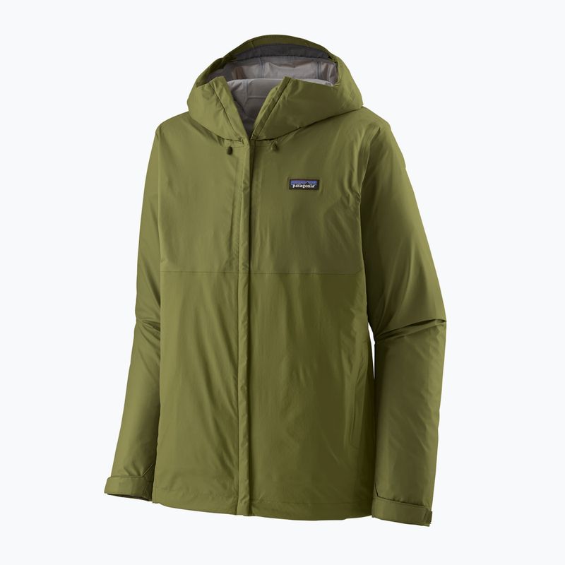 Pánská nepromokavá bunda Patagonia Torrentshell 3L Rain caper green 7