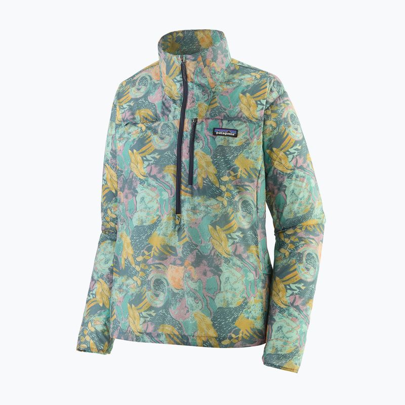 Dámská mikina Patagonia Houdini Stash 1/2-Zip moon tripper/blue sage