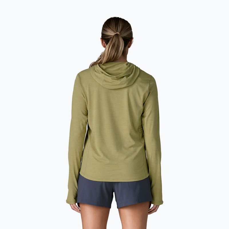 Dámská mikina Patagonia Capilene Cool Sun Hoody gumtree green/light gumtree green x-dye 3