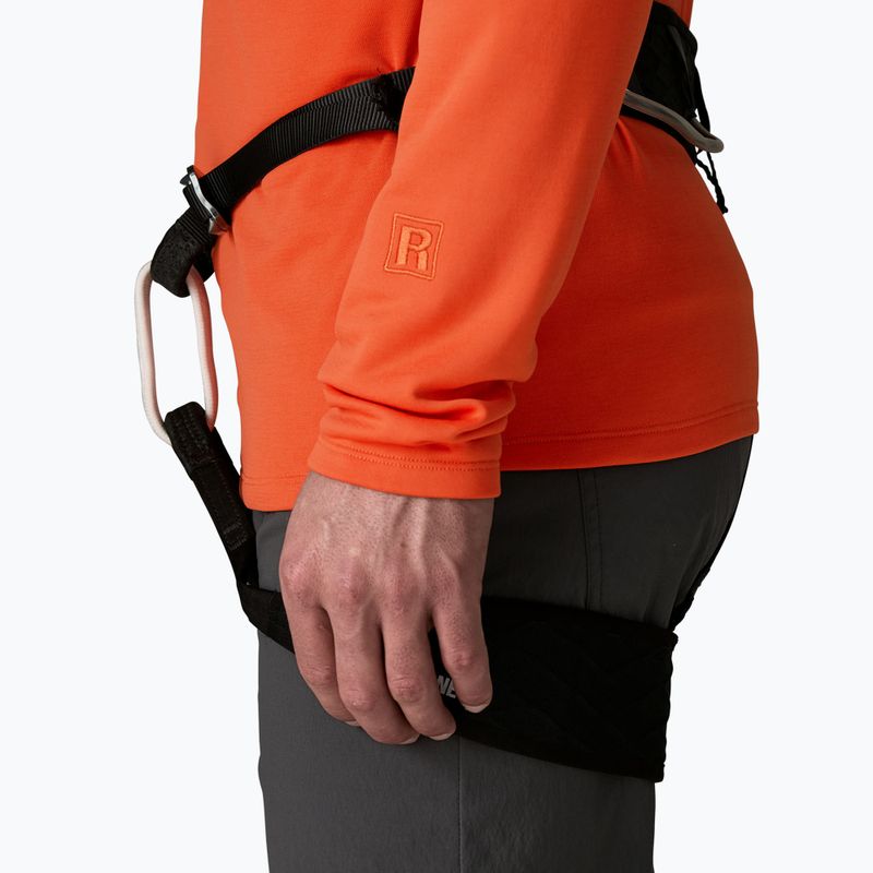 Pánská mikina Patagonia R1 Ultralight Hoody coal orange 9