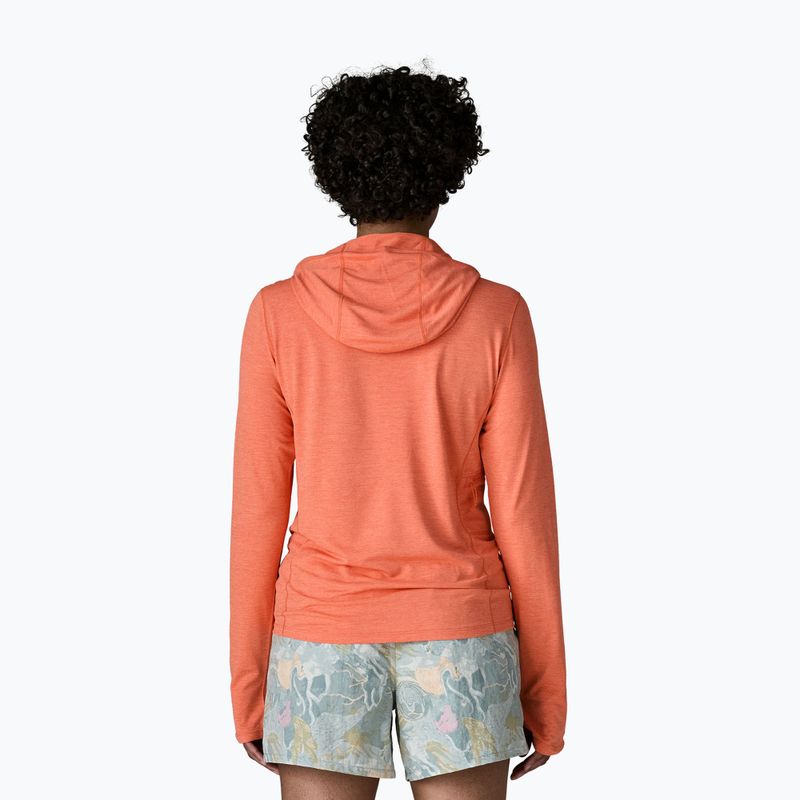 Dámská mikina Patagonia Capilene Cool Sun Hoody mellow melon/peach sherbet x-dye 3