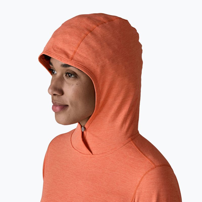 Dámská mikina Patagonia Capilene Cool Sun Hoody mellow melon/peach sherbet x-dye 5