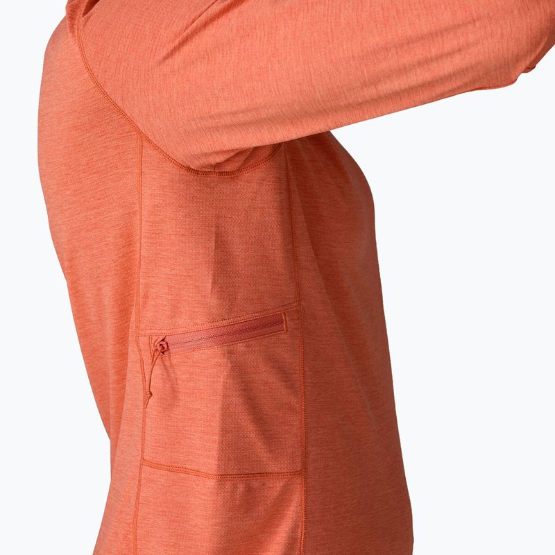 Dámská mikina Patagonia Capilene Cool Sun Hoody mellow melon/peach sherbet x-dye 6